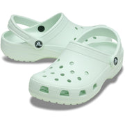 Crocs Classic Clog, Lightweight Water-Friendly Ventilated Clogs, Mint Tint, Women 11 Men 9, 42440-80074-08