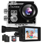 VILINICE Q3H-F Action Camera 4K 16MP Sony Sensor WiFi Camera with EIS 30m Underwater Waterproof