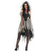 Way To Celebrate WMCWZBDL Crypt Bride Halloween Costume for Adults, Womens L