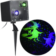 Multi-Function Electrical Outlet Indoor/Outdoor Light Show Projector