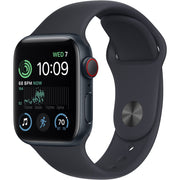 Apple Watch SE 2 Cell 40mm Midnight Aluminum - Midnight Sport Band MNTN3LL/A