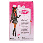 Mattel JBJ47 Barbie Signature Doll, Clueless Dionne Collectible with Black-and-White Plaid Suit, Top Hat, & Cell Phone Accessory