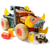 Monster Jam 6071776 Mini Jam Megalodon Mad Hog Chomper and Monster Truck