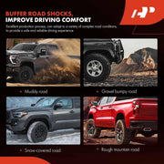 A-Premium Suspension Components Kit, 6-Piece Front Upper Control Arm, Ball Joint Assembly, Sway Bar Link for Dodge Charger 2006-2020, Challenger 2008-2019, Magnum 2005-2008, Chrysler 300 2005-2019, APCA2656