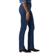 Levi's Women's 314 Shaping Straight Mid-Rise Stretch Denim Jean, Dark Wash, 16 (33x32)