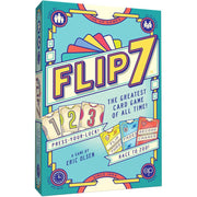 USAopoly PA172-871-002400-06 Flip 7, The Ultimate Blend of Press Your Luck and Strategy, Fast-Paced Addictive Card Game