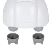 Cotsoco Handheld Massager, Double Head Electric Deep Tissue Percussion, 3 Removable Massage Heads, Corded, Blue, MA209