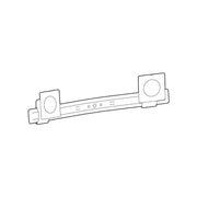 Ergotron LX Pro Dual Direct Bow VESA Display Conversion Kit, White, Tabletop Mount for Two 27-Inch Monitors, 98-737-290