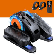 E-Shine Leisure Under Desk Elliptical Machine, Quiet Magnetic Resistance, Remote Control, LCD Monitor, Portable Seated Leg Exerciser for Seniors