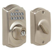 Schlage BE365VCAM716 Aged Bronze Camelot Keypad Deadbolt