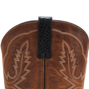 Ariat Sport Stratten Western Work Boot, Premium Full-Grain Leather, Black Adobe Weathered Chestnut, Men's 9.5 D, 10053659