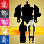 Playmates Toys Griffin Combinable Thunderzord Action Figure, 6 Inch, Multi-Colored, 68194CO