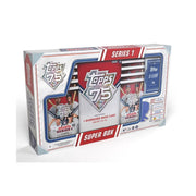 Topps 2026 Baseball Series 1 Super Box, 75th Anniversary MLB Trading Cards, Blue