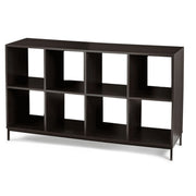 Better Homes & Gardens BH5336278612129 8-Cube Organizer with Metal Base, Espresso
