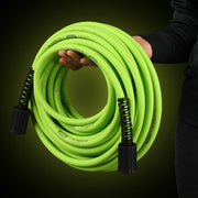 Flexzilla Pressure Washer Hose, 1/4 in x 50 ft, 3600 PSI, M22 Fittings, ZillaGreen