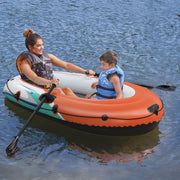 Ozark Trail 61156E 2-Person Inflatable Recreational Raft Set 6'5