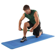 Theraband Roller Massager+ Portable Deep Tissue Trigger Point Massage Tool, Ridged Design, 21 in, 13076