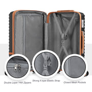 Joyway TR-010 Hardside Luggage Set 5-Piece Set & TSA Lock