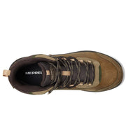 Merrell J038077 Speed Strike 2 Mid Leather Hiking Boots for Men, Olivine, 11M