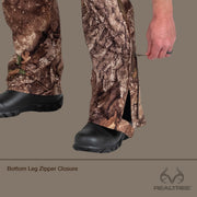 Realtree Men's Scent Control Hunting Pants, Real Tree APX Camouflage, Relaxed Fit, High Rise, Full Length, Adjustable Waistband, Zippered Pockets, WP10133-M-9T6