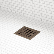 Signature Hardware 446697 Menlo Square Shower Drain Oil Rubbed Bronze