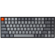 Keychron Keychron 84-Single LED-BLUE K2 Wireless Mechanical Keyboard with White LED Backlit/Gateron Blue Switch/Wired USB/Anti Ghosting /84 Key N-Key Rollover, Bluetooth Gaming Keyboard