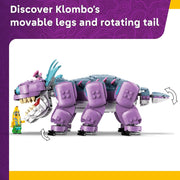 LEGO 6529134 Fortnite Klombo Kids Toy - Fortnite Action Figure with Peely and Oro Minifigures - Pretend Play and Building Toy for Girls and Boys 10+ - Gift Idea for Birthdays and Gaming Fans - 77077