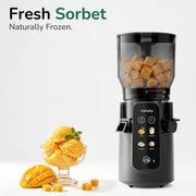 Canoly C50 Smart Cold Press Juicer, 4-in-1 Multi-Function, 7.1 in XL Feed Chute, Touchscreen and Bluetooth Control, Black