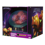 Jakks Pacific 40138 Ultraviolet Glow Metroid Figure with Integrated LED Lighting, 6 Inch, Blacklight Reactive