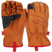 Milwaukee 48-73-0012 Tools Soft Top Grain Goatskin Leather Work Gloves (Large), Brown