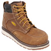 KEEN Utility Cincinnati Waterproof Carbon-Toe Work Boots for Men - Brown - 12M