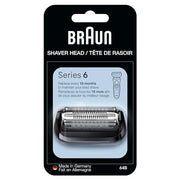 Braun Series 6 Electric Shaver Replacement Head 64B with Sensitive SkinGuard, Compatible with Series 6 Generations 60, 61, 62, 63, Black