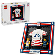 LEGO 43033 Editions 2026 U.S. Soccer National Team Jersey Building Set, 167 Pieces, Multicolor
