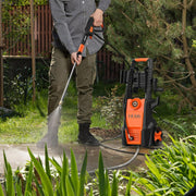 HiJob S2HJ-VC03 Electric Pressure Washer 4000 PSI Pressure Washers w/ 20 ft Hose 4 Nozzles Max 2.6 GPM Power Washers