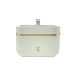 Beautiful WMB004S Pet Water Fountain with Removable Faucet, 3.8L Capacity, Matte Sage