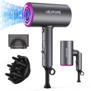NEXPURE RCY-7004 1800W Professional Ionic Hairdryer, Dark Grey