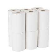 Georgia Pacific Pacific Blue Basic Paper Towel Hardwound Roll, White, 7.875 in Width, 350 ft Length, 12 Rolls, 287-06