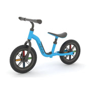 Chillafish CPCH04 Lightweight Buzzi 10' Balance Bike with Adjustable Seat for Kids, Blue