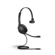 Jabra Evolve2 30 SE Wired Dual-Ear Computer Headset, USB-C/A, Noise Isolation, 28mm Speakers, Black