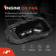 A-Premium Engine Oil Pan Sump with Drain Plug for Mazda 3 2012-2013 2.0L PE0710400A