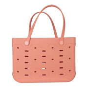 Mainstays MS-UT25-MELON Large All Purpose Flex Laundry Tote, Melon Juice, 18