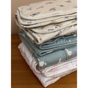 Modern Moments Baby Blanket, Neutral Super Soft Quilted, Gray, 40 x 30 in