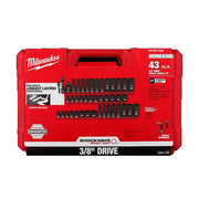 Milwaukee Electric Tool 49-66-7009 43PC SHOCKWAVE Impact Duty 3/8