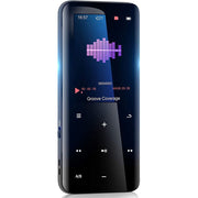 Telele 64GB Portable Digital Music Player with Bluetooth 5.0, Lossless Sound, FM Radio, HD Speaker, Black