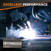 ARCCAPTAIN Flux Core Welder 3-in-1 with MIG, TIG & MMA, 110V Synergic Control, Lightweight Portable for Home and Farm Repair MIG130Fit