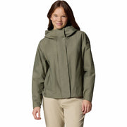 Columbia Women's Lillian Ridge II Short Jacket, Omni-Shield Water and Stain Resistant, Stone Green, Medium, 211639