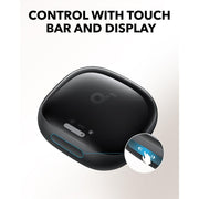 Soundcore Liberty 4 Pro Wireless Earbuds by Anker, Noise Cancelling with 7-Sensor Adaptive Technology, Studio-Level Hi-Fi Sound, AI Clear Calls, Glossy Black, A3954ZF1