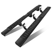 DNA Motoring Black 6 Inch Flat Side Step Bar Running Boards for 09-24 Ram 1500 Classic, Ram 2500, Ram 3500 Crew Cab STEPB-A-0028