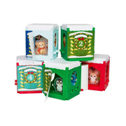 Little Kids Inc Advent Calendar Play Set, 25-Day Peel & Reveal Toddler Toy, Multicolor