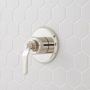 Signature Hardware Gunther Widespread Bathroom Faucet - Brushed Nickel